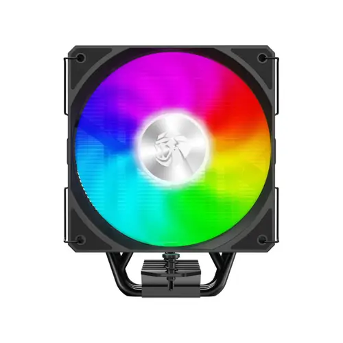 Cooler CPU Gamemax Sigma 520 Digital, iluminare aRGB, 800-1800rpm (Negru)