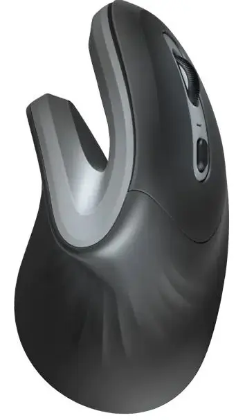 Mouse Wireless Trust Verro, Ergonomic, 1600 DPI (Negru)