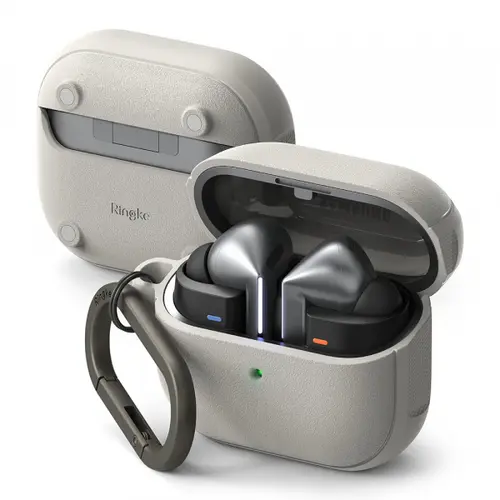 Husa Ringke Onyx pentru Samsung Galaxy Buds3 FE / Buds3 Pro / Buds3, Gri