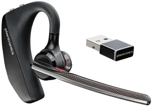 Casca Bluetooth Poly Voyager 5200UC, NFC, Multi-Point (Negru)