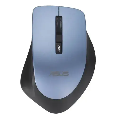Mouse Asus WT425, Wireless 2.4Ghz, USB (Albastru/Negru)