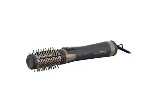 Perie rotativa ROWENTA Brush Activ' CF9528F0, Putere 1000 W, 2 trepte de viteza si temperatura, Generator ioni, Invelis ceramic, Jet aer rece (Negru)