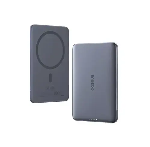 Acumulator extern Baseus PicoGo 5000mAh, 20W, 1 x USB-C, Ultra-Slim (Gri)