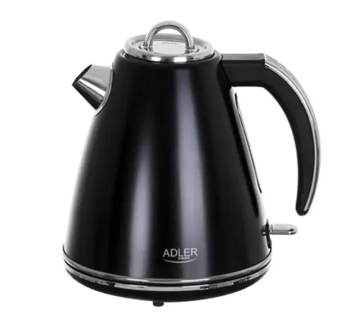 Fierbator de apa Adler AD 1343 black, 2200 W, 1.5 L (Negru)