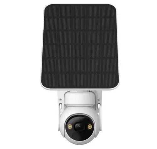 Kit Camera de supraveghere + panou solar IMOU KIT/IPC-K9EP-3T0WE/FSP12-TYPEC Cell PT Wi-Fi Full-Color, 3MP, 2K Full HD, 2304x1296, 3.6mm, acumulator, microfon (Alb)