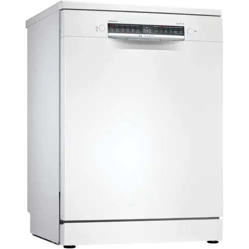 Masina de spalat vase Bosch SMS4EMW06E, 14 seturi, 6 programe, Silence Plus, AquaStop, Clasa B, 60 cm (Alb)