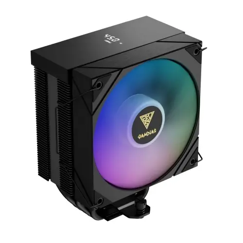 Cooler CPU Gamdias Boreas M2 51D, iluminare aRGB, 800 - 2000rpm, 120mm (Negru)