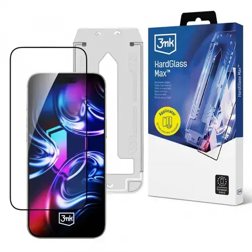 Folie de protectie Ecran 3MK HardGlass Max pentru Samsung Galaxy S25 S931 / S24 S921, Sticla Securizata, Full Glue