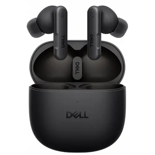 Casti True Wireless Dell Pro Plus, Bluetooth 5.3, ANC, incarcare Wireless QI (Negru)