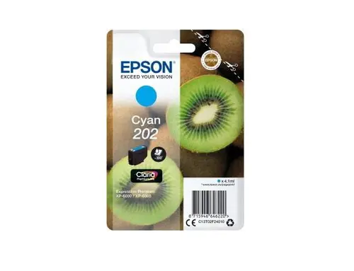 Cartus Cerneala Epson Claria Premium 202, 4.1 ml (Cyan)