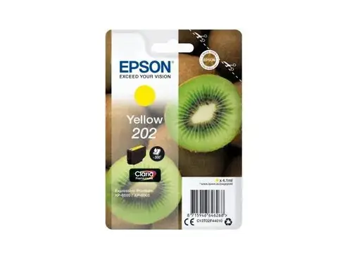 Cartus Cerneala Epson Claria Premium 202, 4.1 ml (Galben)