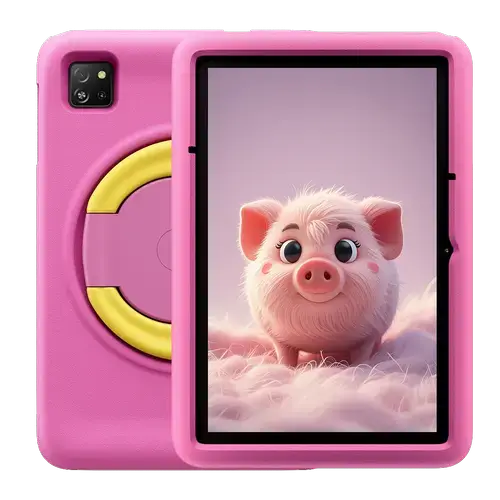 Tableta Blackview Tab A6 Kids, Procesor AllWinner A523 Octa-Core, Ecran IPS HD+ 10.1inch, 8GB RAM, 128GB Flash, 8MP, Wi-Fi, Bluetooth, Android (Roz)