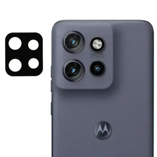 Folie de protectie Camera Spate Techsuit pentru Motorola ThinkPhone 25 / Edge 50 Neo, Sticla Securizata, Neagra