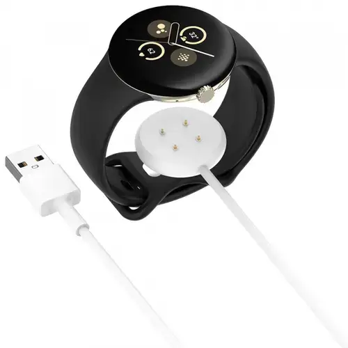 Cablu Incarcare Techsuit THC5 pentru Google Pixel Watch 3 45mm / Watch 3 41mm, USB-A