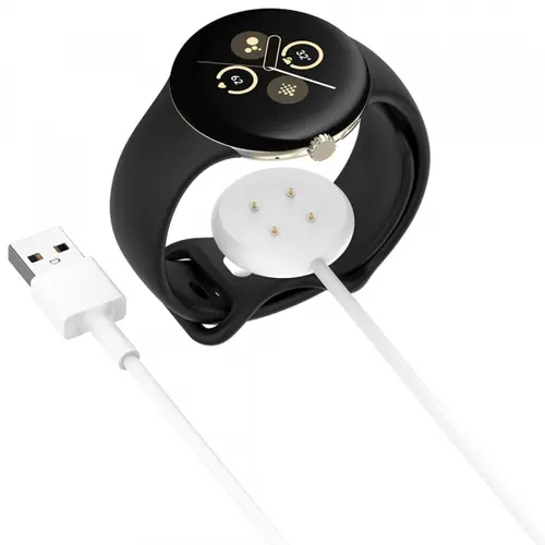 Cablu Incarcare Techsuit THC5 pentru Google Pixel Watch 3 45mm / Watch 3 41mm, USB-A
