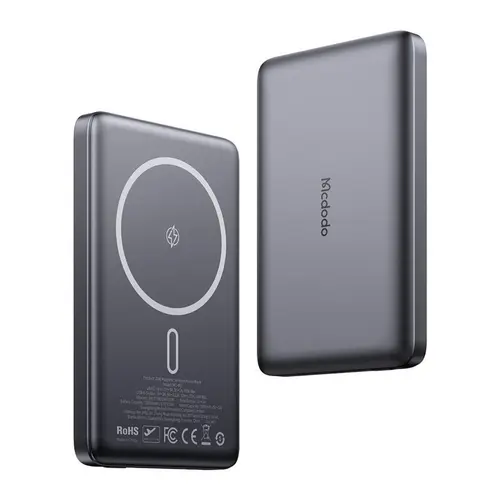 Acumulator Extern Mcdodo MC-4651, 10000mAh Meta Series Ultra-Thin Design, 20 W (Negru)