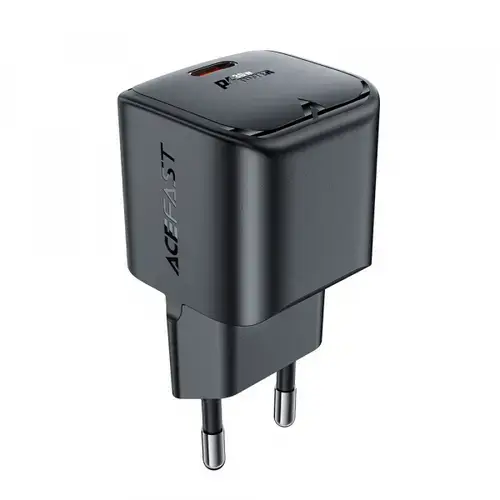 Incarcator Retea Acefast A77, 30W, 3A, 1 x USB-C (Negru)