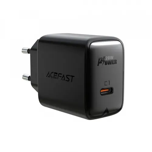 Incarcator Retea Acefast A1, 20W, 3A, 1 x USB-C (Negru)