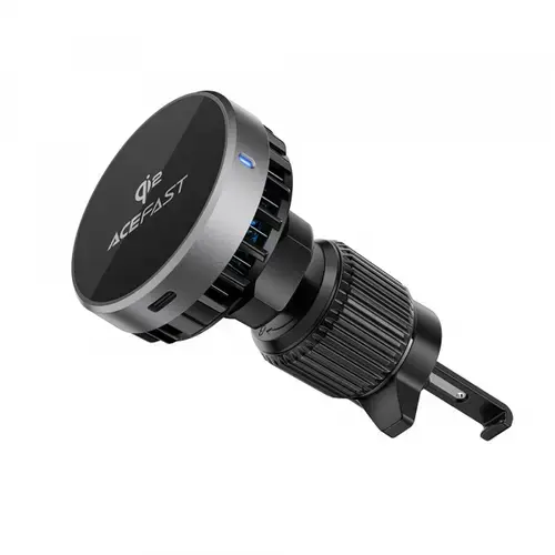 Incarcator Auto Wireless Acefast D40, 15W, 1.67A (Gri)