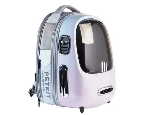 Rucsac cu hublou PETKIT Breezy 2 P7704 Cat Travel Bag (Roz)