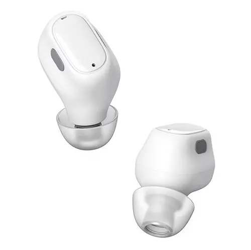 Casti True Wireless Baseus Bowie WM01, pentru smartphone, bluetooth 5.3, microfon pe casca (Alb)