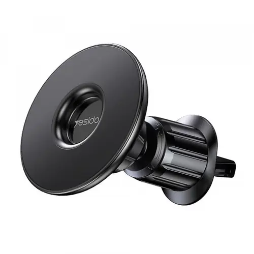 Suport Auto Magnetic Yesido C156, Universal, Incarcare wireless 15 W (Negru)