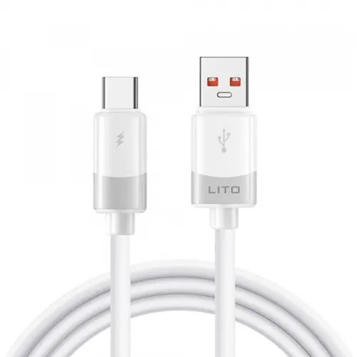 Cablu Date/Incarcare Lito LD07, USB-A - USB-C, 18W, 1m
