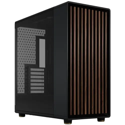 Carcasa Fractal Design North XL RC Charcoal, Middle Tower, Fara sursa (Negru/Maro)