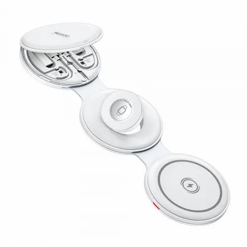 Incarcator Retea Wireless Yesido DS29 5in1, 15 W, 1.67A (Alb)