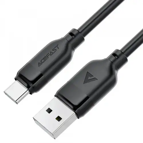 Cablu de Date si Incarcare USB-A - USB-C Acefast C16-04, 18W, 1.2m (Negru)