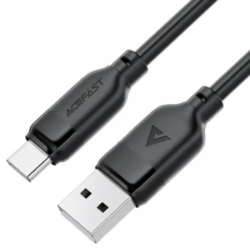Cablu de Date si Incarcare USB-A - USB-C Acefast C16-04, 18W, 1.2m (Negru)