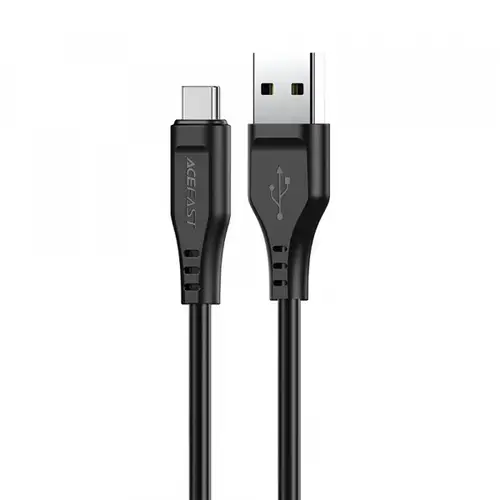 Cablu De Date si Incarcare USB-A - USB-C Acefast C3-03, 60W, 1.2m (Negru)