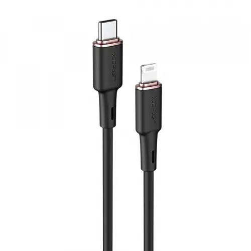 Cablu De Date si Incarcare USB-C - Lightning Acefast C2-01, 30W, 1.2m (Negru)