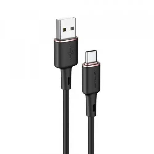 Cablu De Date si Incarcare USB-A - USB-C Acefast C2-04, 18W, 1.2m (Negru)