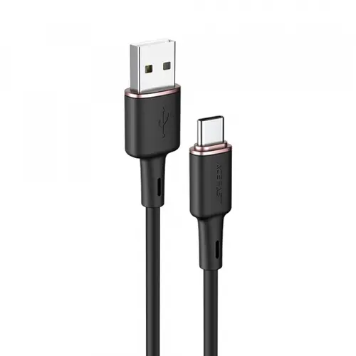 Cablu De Date si Incarcare USB-A - USB-C Acefast C2-04, 18W, 1.2m (Negru)