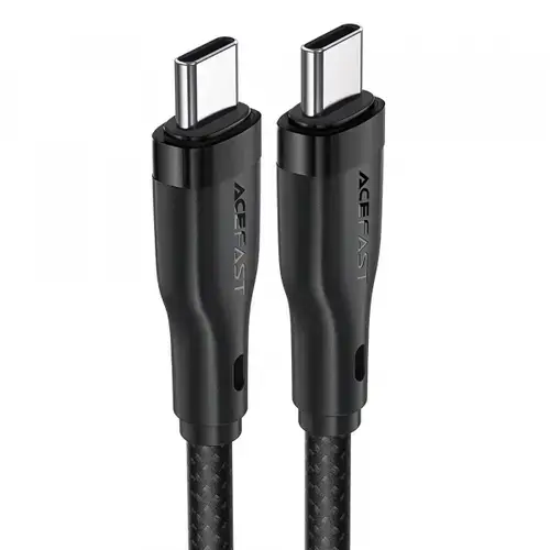Cablu De Date si Incarcare USB-C - USB-C Acefast C8-03, 60W, 1.2m (Negru)