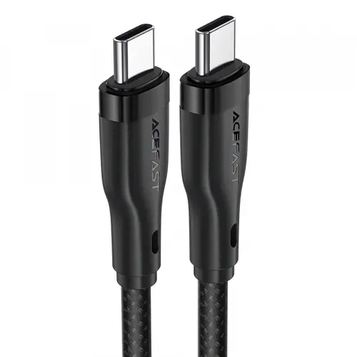 Cablu De Date si Incarcare USB-C - USB-C Acefast C8-03, 60W, 1.2m (Negru)