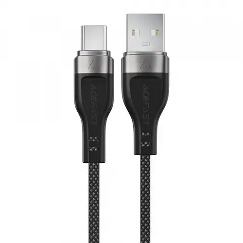 Cablu De Date si Incarcare USB-A - USB-C Acefast C11-04, 18W, 1.2m (Negru)