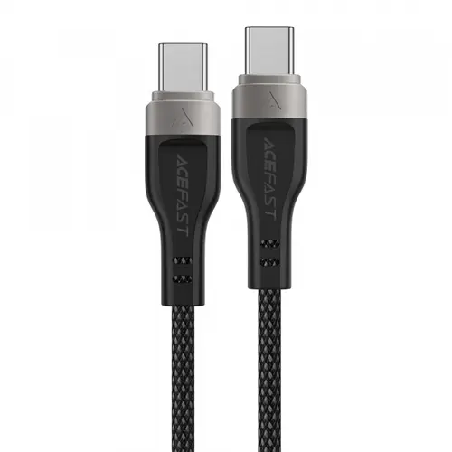 Cablu De Date si Incarcare USB-C - USB-C Acefast C11-03, 60W, 1.2m (Negru)