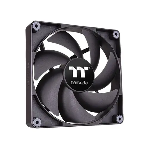 Set 2 ventilatoare Thermaltake CT140, CL-F148-PL14BL-A, 4 Pin PWM, 1500RPM (Negru)