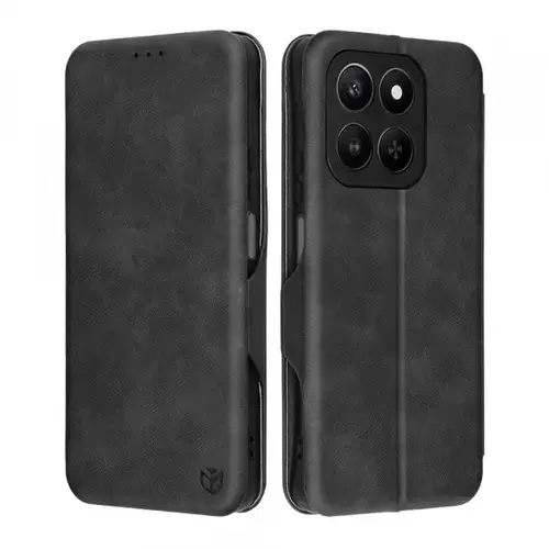 Husa pentru Honor 400 Smart 4G / X7d 4G / 400 Smart 5G, Techsuit, Safe Wallet Plus, Neagra