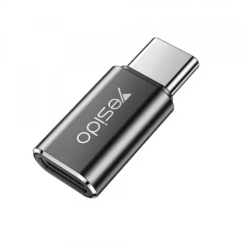 Adaptor Date si Incarcare Lightning - USB-C Yesido GS22 (Gri)