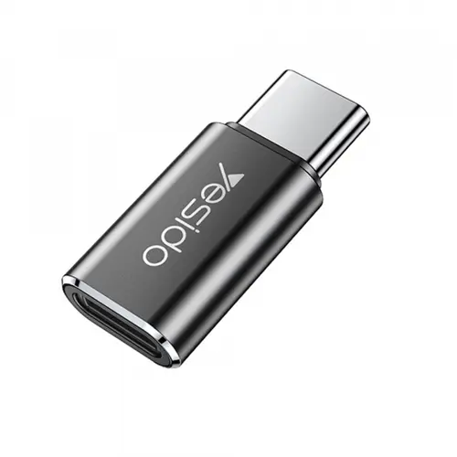 Adaptor Date si Incarcare Lightning - USB-C Yesido GS22 (Gri)