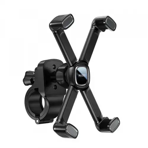 Suport Bicicleta Yesido C191, Compatibil cu telefoane intre 4.5inch - 6.8inch (Negru)
