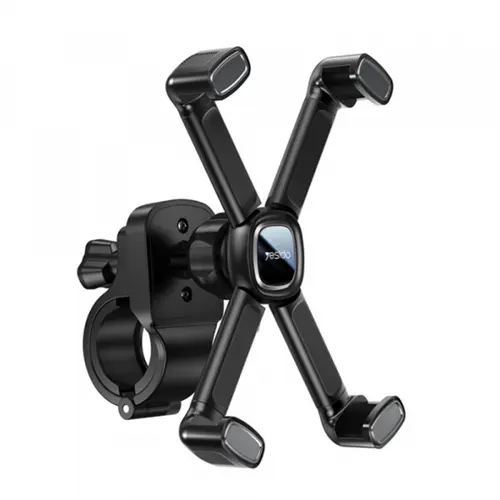 Suport Bicicleta Yesido C191, Compatibil cu telefoane intre 4.5inch - 6.8inch (Negru)