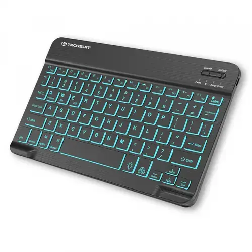 Tastatura Techsuit WK1, iluminare RGB, Bluetooth (Negru)