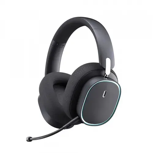 Casti Gaming Baseus AeQur GH02, iluminare RGB, Bluetooth, Wireless 2.4Ghz, Wired (Negru)