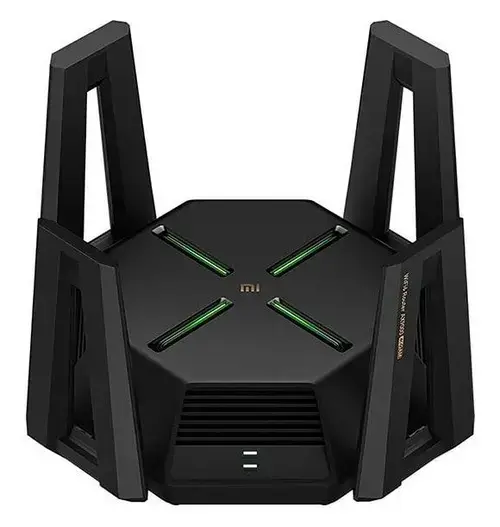 Router Wireless Xiaomi Mi Router AX9000, Gigabit, Tri-band, WiFi 6, 9000 Mbps (Negru)
