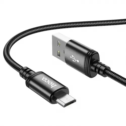 Cablu Date/Incarcare HOCO X89, USB-A - microUSB, 18W, 1m (Negru)