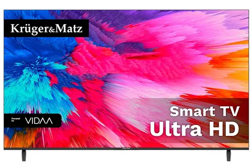 Televizor LED Kruger&Matz 127 cm (50inch) KM0250UHD-V3, Ultra HD 4K, Smart TV, WiFi, CI+
